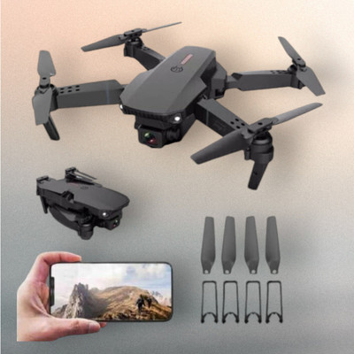 Swa Mi SM E88 Pro dronRemote Control Quadcopter 360 Flip Stunt Drone_a23b Drone