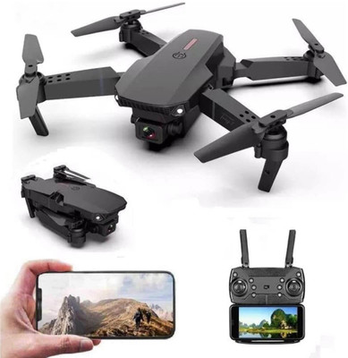 Swa Mi Foldable Drone with 4K 1080p Camera | 360 Degree Flip Functionality | Black1 Drone