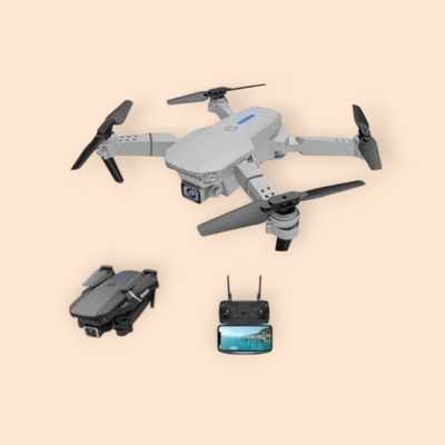 Swa Mi E88 Pro 4K Dual Camera Height Hold Wifi FPV RC Foldable Toys_4 Drone