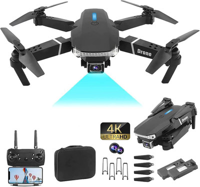 DXP E-88 Pro 4K WiFi Dual Camera Drone for Adults & Kids Drone Drone