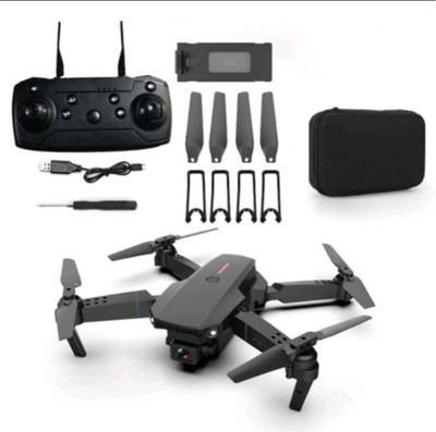 PTCMart dual camera WiFi E88 Pro mini Foldable drone Position Locking Drone