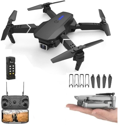 MAYURI CREATIONS Foldable Toy-Drone with HQ-WiFi-Camera-Remote-Control-for-Kids Selfie-Flips Drone