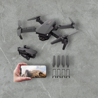 Barbie E88 Pro dronRemote Control Quadcopter 360 Flip Stunt Drone_a4b Drone