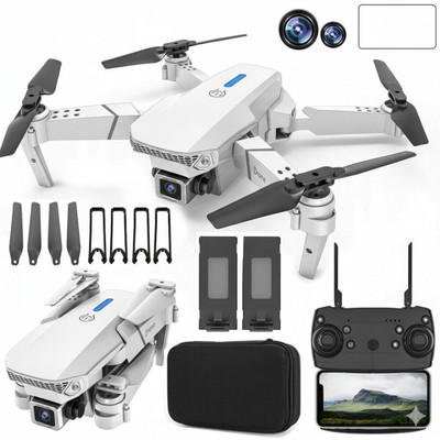 Kapi 4k dual camera mini drone E88 Pro Foldable WiFi with Position Locking Drone Drone