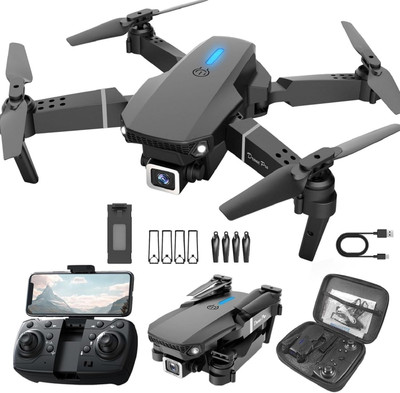 FLORAFLEXI Remote control Drone with 4k Camera Altitude Hold, One Key Take Off-Headless Drone