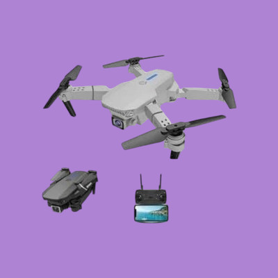 Barbie E88 Pro 4K Dual Camera Height Hold Wifi FPV RC Foldable Toys_33b Drone