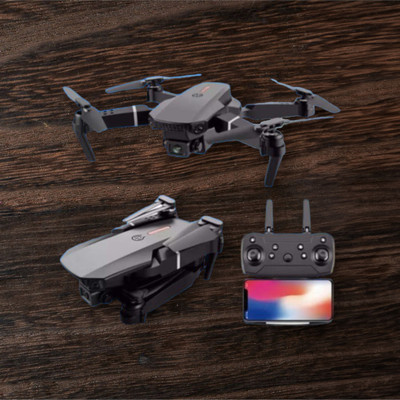 Barbie E88 Pro WIFI FPV dronWith Wide Angle HD 4K 1080P Camera Height Hold Foldable_5b Drone