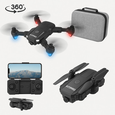 FitPro J2 4K 480P Cheap Obstacle Avoidance Flying Camera Drone Remote Control RC Drone