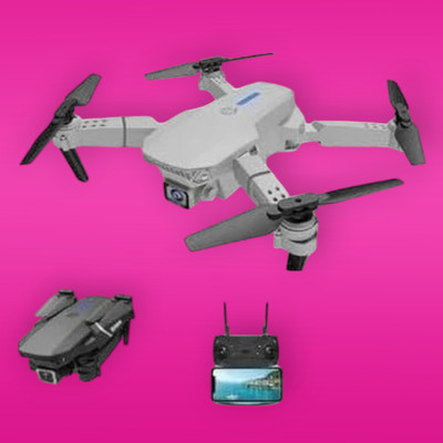 Barbie E88 Pro 4K Dual Camera Height Hold Wifi FPV RC Foldable Toys_29b Drone