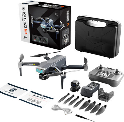 Playtastic KaiTwo Pro GPS Positioning Obstacle Avoidance Aircraft HD Aerial Photography RC Drone