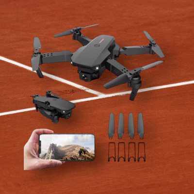 Barbie E88 Pro dronRemote Control Quadcopter 360 Flip Stunt Drone_a18b Drone