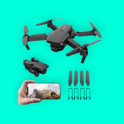 Barbie E88 Pro dronRemote Control Quadcopter 360 Flip Stunt Drone_a10b Drone