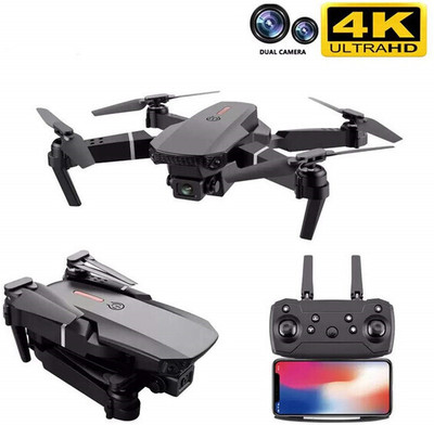 MAYURI CREATIONS E88 Foldable Toy Drone with HQ WiFi Camera Remote Control for Kids_08 Drone