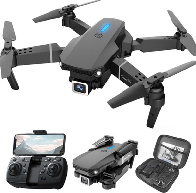 Rivalwilla Drone with 4k Camera Foldable 1080P HD One Key Takeoff & Carry Case for Kids Drone