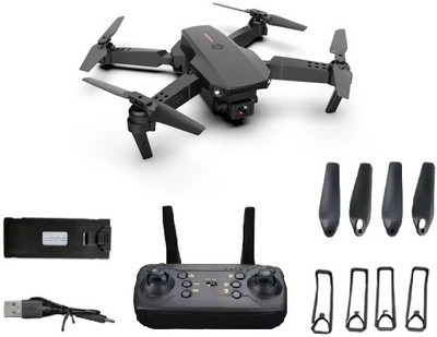 RECTITUDE E88 Premium Foldable Drone with WiFi Camera Remote Control Quadcopter for Kids Drone