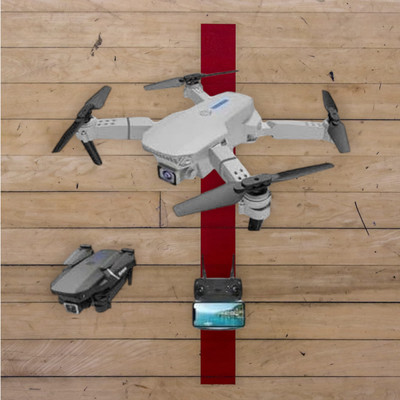Barbie E88 Pro 4K Dual Camera Height Hold Wifi FPV RC Foldable Toys_27b Drone