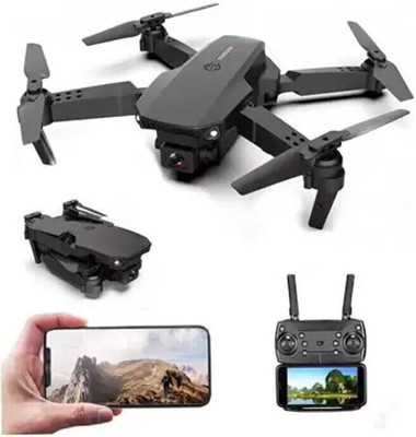 Swa Mi E88 Pro Foldable Remote Control Drone Dual Camera Drone 720p Video, Wifi Fpv1 Drone