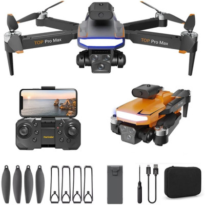 PAPASpace Brushless Drone Five Sided Obstacle Avoidance with 4K HD Dual Camera WIFI Drone Drone