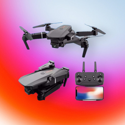 Swa Mi SM E88 Pro WIFI FPV dronWith Wide Angle HD 4K 1080P Height Hold Foldable_15b Drone