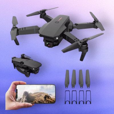 Barbie E88 Pro dronRemote Control Quadcopter 360 Flip Stunt Drone_a24b Drone