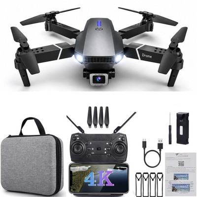 WALLI WILLA 4k dual camera drone E88 Pro Foldable-Quadcopter Long Battery Life-WIFI Drone