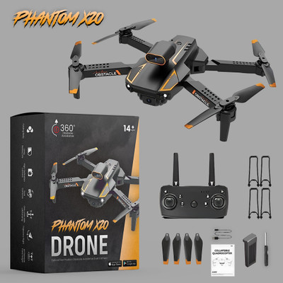 nexell phantom x20 -005-black+ orange highlight area-0012 Drone