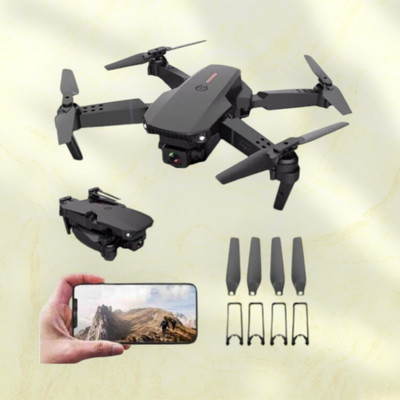 Barbie E88 Pro dronRemote Control Quadcopter 360 Flip Stunt Drone_a30b Drone