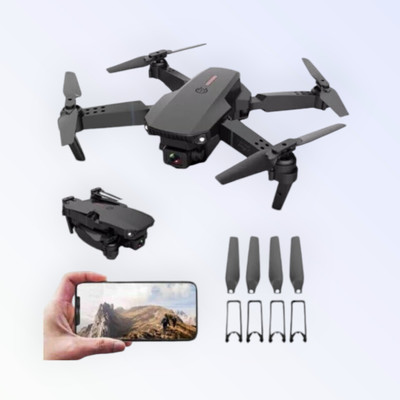 Swa Mi SM E88 Pro dronRemote Control Quadcopter 360 Flip Stunt Drone_a28b Drone