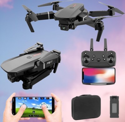 bella Mini Drone E88 Pro Drone With HD 4K Single Dual Camera Height Hold RC Foldable Drone