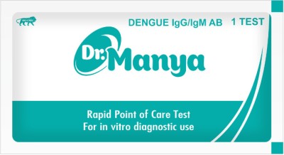 Dr.Manya Dr. Manya Dengue IGG/IGM Antibody Test Kit - Pack of 5 Tests Antibody Test Kit