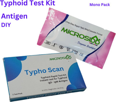 MICROSIDD Typhoid Pack of 1 Antigen Self Test Kit