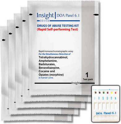 Insight DOA Panel 6.1 (Rapid self performing) Urine Drug Test