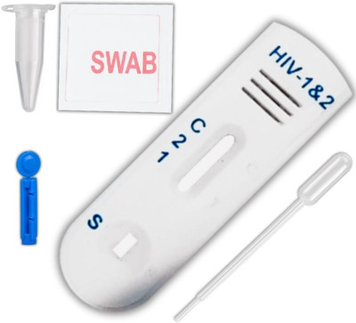 SIDAK LIFECARE Sidak HIV1 HIV2 Rapid Home Test Cassettes Antibody Test Kit
