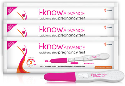 i-know Advance (Accurate results in 3 Min With Grip and Cap)pack of 3 Pregnancy Test Kit(3 Tests)