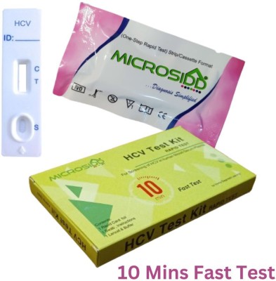 MICROSIDD HCV Rapid Fast (Pack of 10) Antibody Test Kit