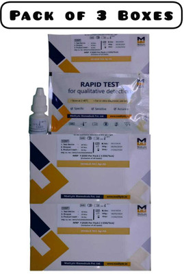 MediLytic Biomedicals Dengue NS1 IgG/IgM-10 Tests (Pack of 3 Boxes)Antigen/ Antibody Test Kit