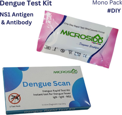 MICROSIDD Dengue NS1 IgG IgM Pack of 1 Antigen Self Test Kit