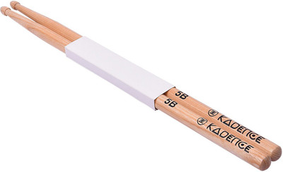 KADENCE Drum Stick Hickory Wooden Tip 5B Drumsticks(Drumsticks: 2)