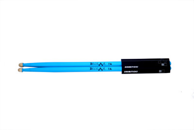 Belear Fire 8 Blue Hickory Woodtip 7A Drumsticks(Drumsticks: 2)