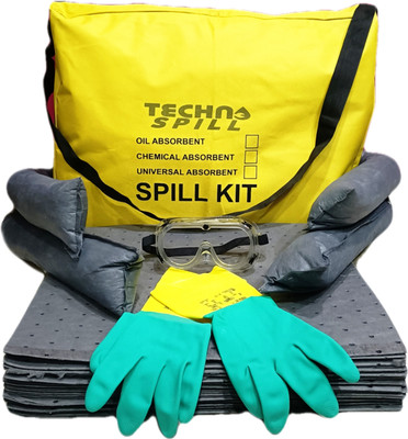 TECHNOSPILL Dry Chemical Refill Kit(Absorb all types of oils, and all types of chemicals)