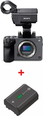 SONY Cinema Line FX30 (ILME-FX30) Mirrorless Camera Body only + Battery (NP-FZ100)(Grey, Black)