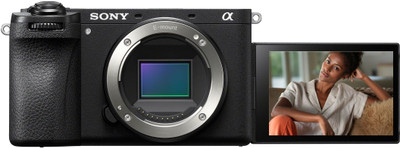SONY ILCE-6700 Mirrorless Camera Body Only Made for Creators | 26.0 MP | Artificial Intelligence based Autofocus | 4K 60p Recording(Black)