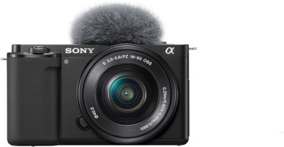 SONY Alpha ZV-E10L Mirrorless Camera Body With 16-50mm(Black)