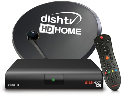 Dish TV HD DTH, Hindi 1 Month Royale Sports Pack,HD Set Top Box Connection + Fast Installation