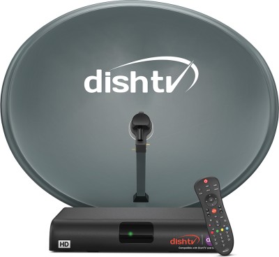 Dish TV HD DTH, Hindi 1 month Royal Sports Kids HD Pack, HD Set Top Box Connection & Standard Installation