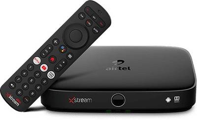 Airtel Xstream Only Set Top Box |1 Month Tamil HD Pack |Free 3 Months Amazon Prime and 3 Months Xstream Premium | Multi TV Use For Existing Airtel DTH User..