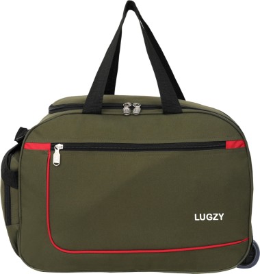 LUGZY (Expandable) PD2-GREEN_17 Duffel With Wheels (Strolley)