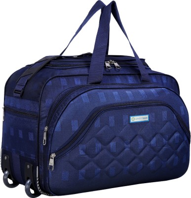 LUGZY (Expandable) A1-NBLUE_14 Duffel With Wheels (Strolley)