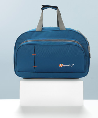 Trovety Travel Luggage (Expandable) Hand Duffel Bag-Light Weight With Solid Large Space Duffel With Wheels (Strolley)