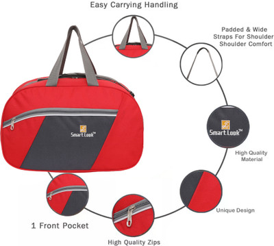 smrtlookduffel (Expandable) Smart look DB-small travel bag and duffel bag 40L Duffel Without Wheels
